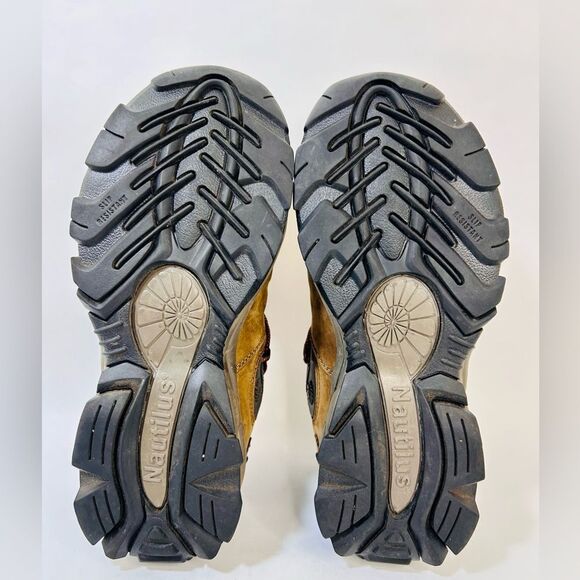 Nautilus Composite Safety Toe Brown Leather Work Boot size 8.5 - Picture 8 of 12